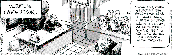 Non Sequitur on Friday September 28, 2001 Comic Strip