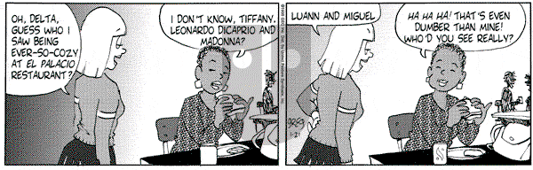 Luann on Thursday January 21, 1999 Comic Strip