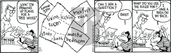 Monty on Monday October 22, 2001 Comic Strip