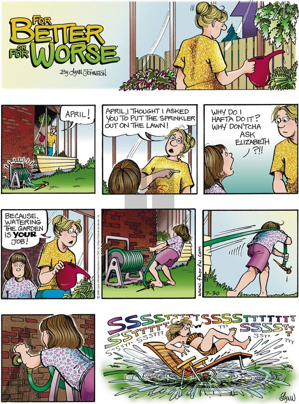 For Better or For Worse on Friday January 5, 2001 Comic Strip