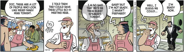 Alley Oop - Monday October 14, 2024 Comic Strip