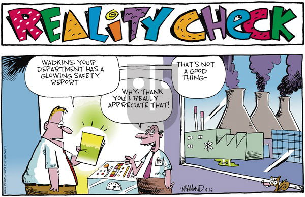 Reality Check on Sunday April 22, 2012 Comic Strip
