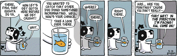 Pooch Cafe on Monday May 19, 2014 Comic Strip