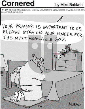 Cornered on Thursday November 27, 2008 Comic Strip