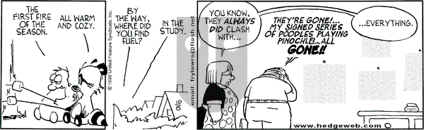 Over the Hedge on Tuesday December 29, 1998 Comic Strip