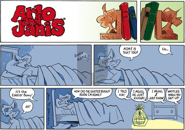Arlo and Janis on Sunday March 23, 2008 Comic Strip