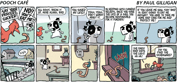 Pooch Cafe on Sunday March 16, 2008 Comic Strip