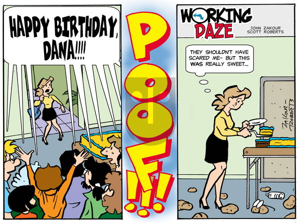 Working Daze on Sunday September 28, 2025 Comic Strip