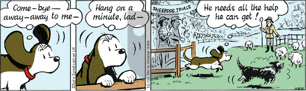 Fred Basset on Thursday October 1, 2015 Comic Strip