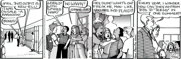 For Better or For Worse on Thursday September 7, 2000 Comic Strip