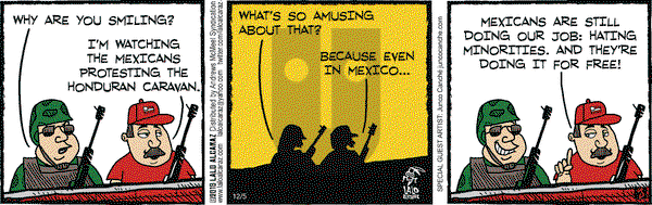 La Cucaracha on Wednesday December 5, 2018 Comic Strip