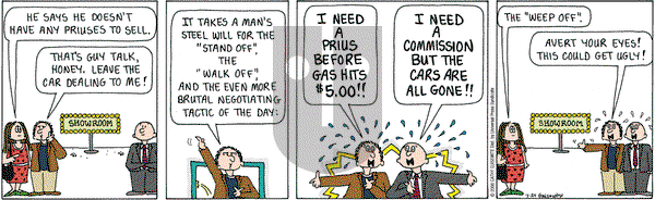 Cathy Classics on Sunday December 14, 2008 Comic Strip
