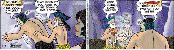 Alley Oop on Saturday January 13, 2018 Comic Strip