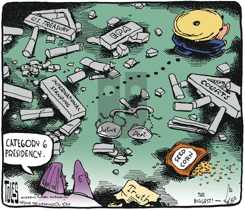 Tom Toles on Thursday September 13, 2018 Comic Strip