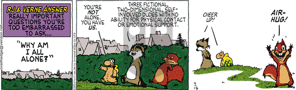 Over the Hedge on Saturday April 13, 2013 Comic Strip
