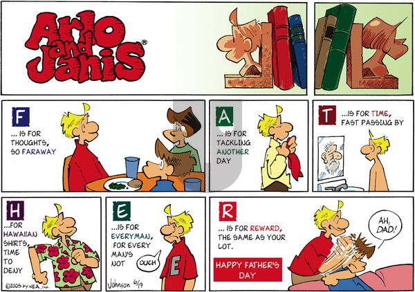 Arlo and Janis on Sunday June 19, 2005 Comic Strip