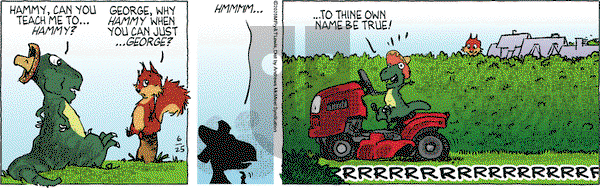 Over the Hedge on Wednesday June 25, 2025 Comic Strip