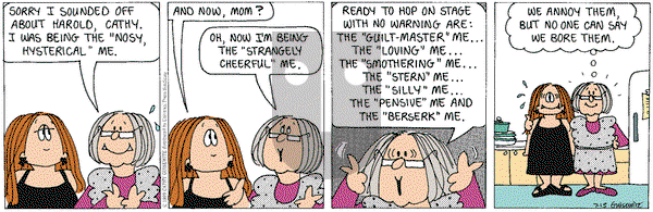 Cathy Classics on Thursday July 15, 1999 Comic Strip