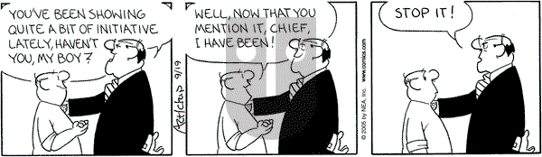 The Born Loser on Monday September 19, 2005 Comic Strip