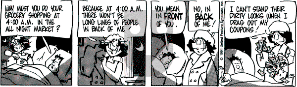 Rose is Rose on Friday October 4, 1991 Comic Strip