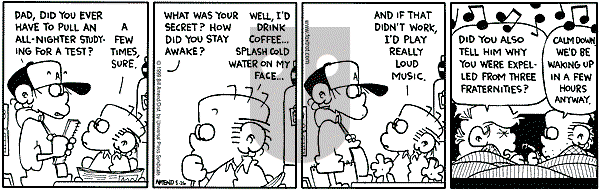 FoxTrot on Tuesday September 21, 1999 Comic Strip