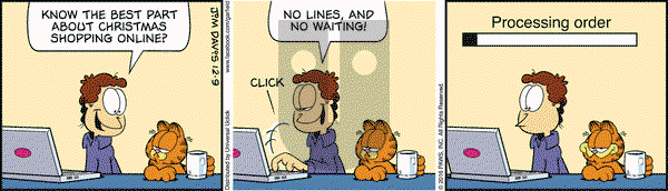 Garfield on Friday December 9, 2016 Comic Strip