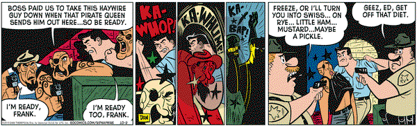 Rip Haywire on Friday October 2, 2015 Comic Strip