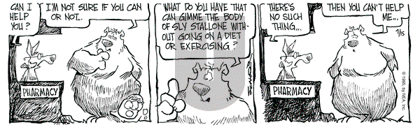 The Grizzwells on Saturday July 15, 1995 Comic Strip