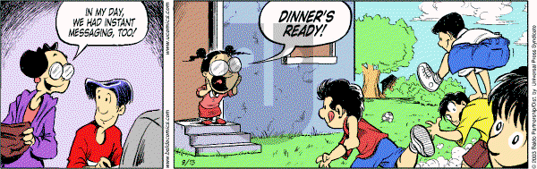 Baldo - Saturday September 13, 2003 Comic Strip