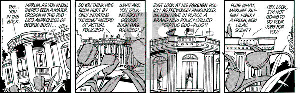 Doonesbury on Saturday May 6, 1989 Comic Strip