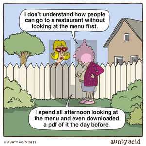 Aunty Acid - Wednesday August 2, 2023 Comic Strip