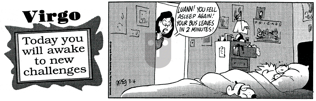 Luann - Monday March 4, 1996 Comic Strip