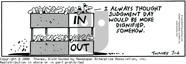 Frank and Ernest - Tuesday July 4, 2000 Comic Strip