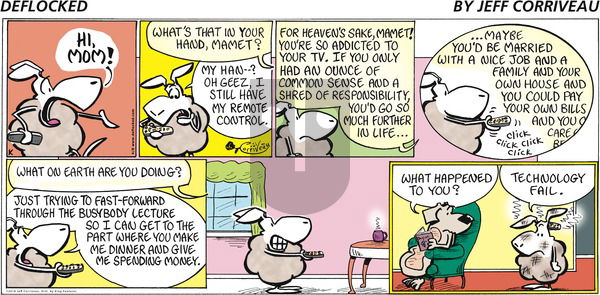DeFlocked on Sunday April 8, 2018 Comic Strip