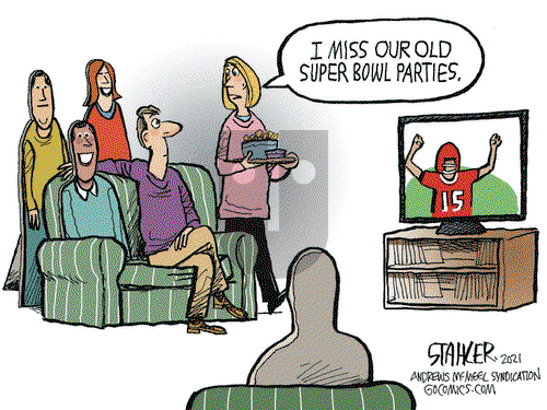 Jeff Stahler on Friday February 5, 2021 Comic Strip