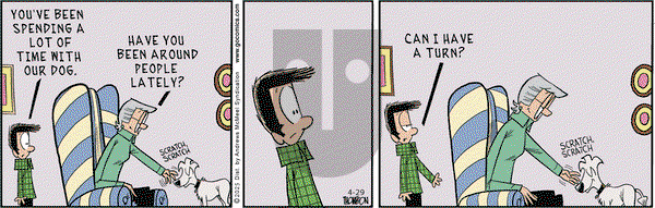 Grand Avenue on Tuesday April 29, 2025 Comic Strip