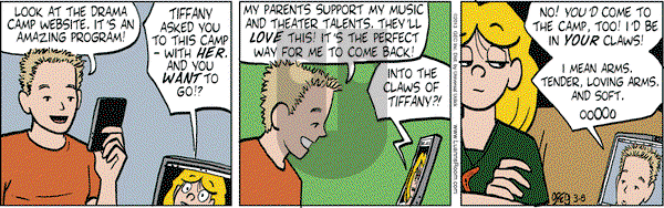 Luann on Friday March 8, 2013 Comic Strip