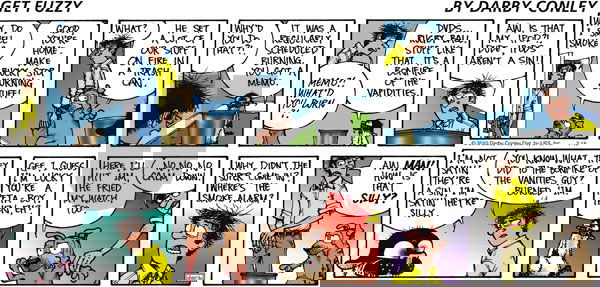 Get Fuzzy on Sunday July 18, 2010 Comic Strip