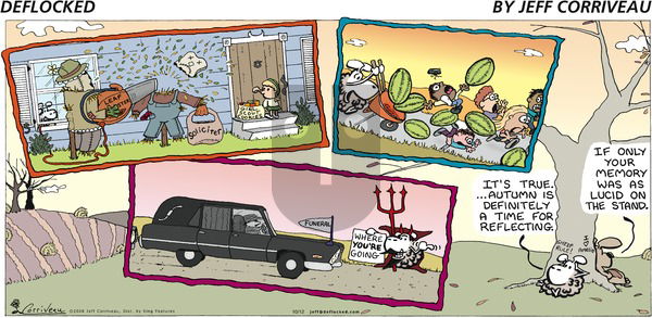 DeFlocked on Sunday October 12, 2008 Comic Strip
