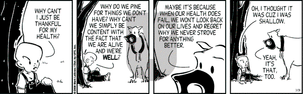 Cow and Boy Classics on Friday March 28, 2008 Comic Strip