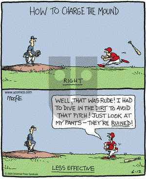 In the Bleachers on Saturday June 12, 2004 Comic Strip