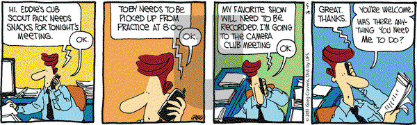The Buckets on Thursday May 19, 2011 Comic Strip