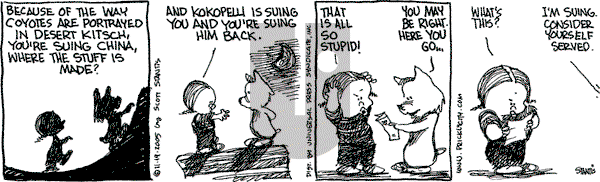 Prickly City on Saturday November 19, 2005 Comic Strip