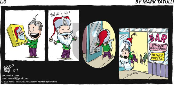 Lio on Sunday December 7, 2025 Comic Strip