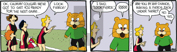 The Buckets on Thursday April 30, 2015 Comic Strip