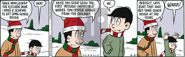 Adam@Home on Friday December 21, 2018 Comic Strip