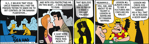 Rip Haywire on Friday April 16, 2021 Comic Strip