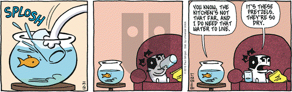 Pooch Cafe on Saturday December 31, 2016 Comic Strip