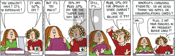Cathy Classics on Tuesday May 27, 2003 Comic Strip