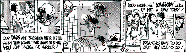 Rose is Rose on Saturday June 28, 2003 Comic Strip